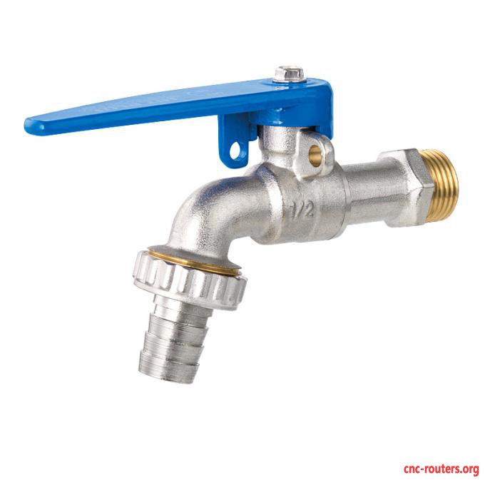 Metal Outer Wire Faucet 1" Long Nose Bib Cock 0