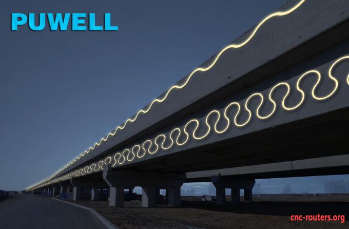 UV Resistant LED Linear Strip Light 2